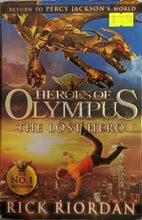 Load image into Gallery viewer, Heroes of Olympus: The Lost Hero - Rick Riordan
