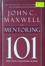 Load image into Gallery viewer, Mentoring 101 - John C. Maxwell