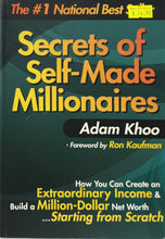Load image into Gallery viewer, Secrets Of Self-Made Millionaires - Adam Khoo