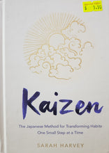 Load image into Gallery viewer, Kaizen: The Japanese Method for Transforming Habits One Small Step at A Time - Sarah Harvey