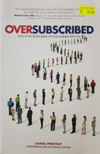 Load image into Gallery viewer, Oversubscribed - Daniel Priestley