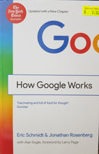 Load image into Gallery viewer, How Google Works - III Eric Schmidt & Jonathan Rosenberg