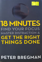 Load image into Gallery viewer, 18 Minutes - Peter Bregman