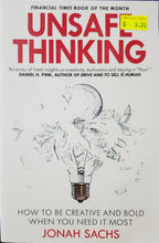 Load image into Gallery viewer, Unsafe Thinking - Jonah Sachs