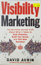 Load image into Gallery viewer, Visibility Marketing - David Avrin & Jeffrey Gittomer