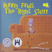 Load image into Gallery viewer, Bunny finds the right stuff - Emily Lim & Neal Sharp