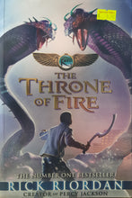 Load image into Gallery viewer, The Throne of Fire - Rick Riordan