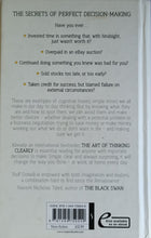 Load image into Gallery viewer, The Art of Thinking Clearly - Rolf Dobelli