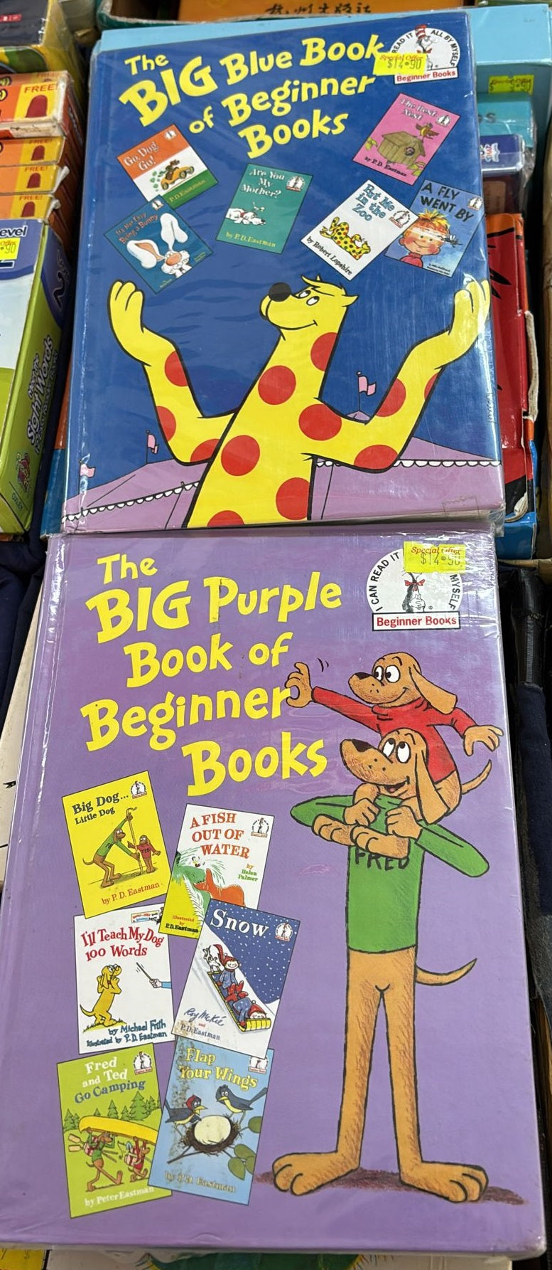 The Big Blue Book of Beginner Books & The Big Purple Book of Beginner Books Combo