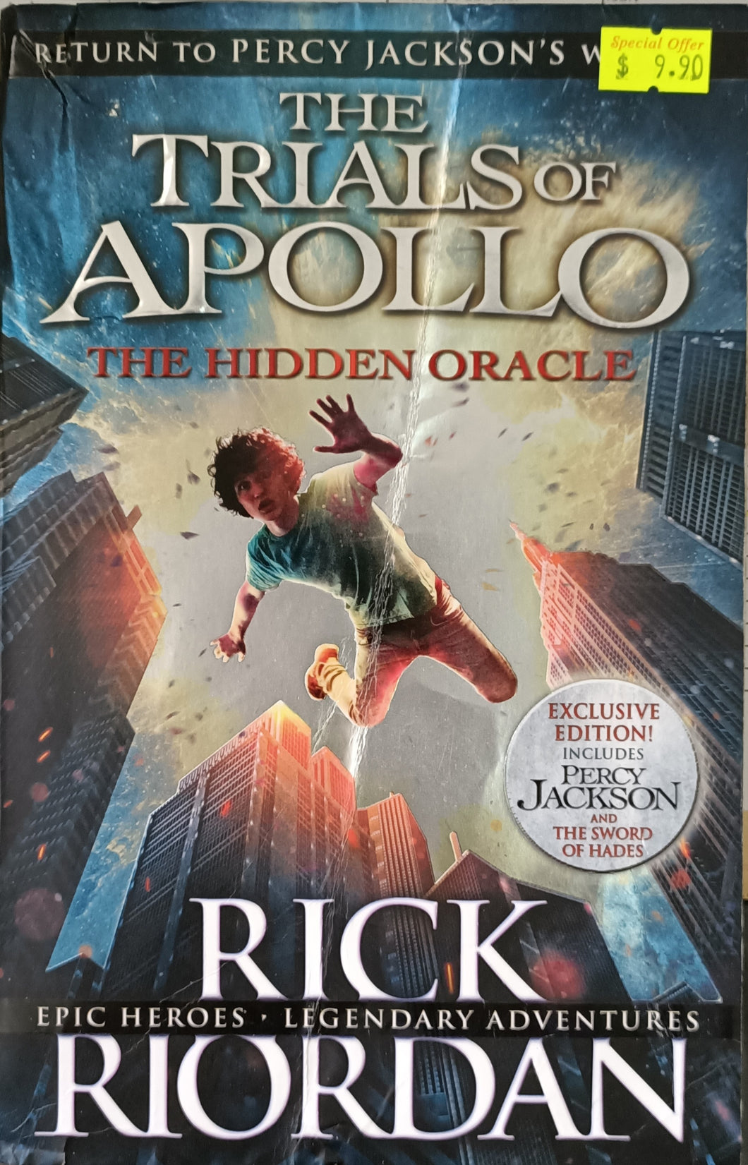 The Trials of Apollo Book: The Hidden Oracle - Rick Riordan