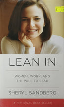 Load image into Gallery viewer, Lean In : Women, Work, and the Will to Lead - Sheryl Sandberg
