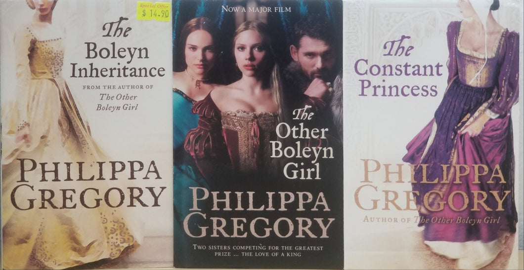 X Philippa Gregory Set : The Boleyn Inheritance/The Constant Princess/TheOther Boleyn Girl-   Philippa Gregory