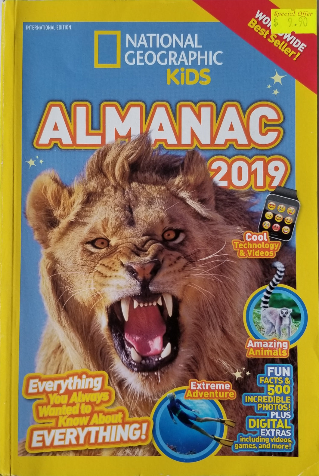 National Geographic Kids Almanac 2019  International Edition - National Geographic
