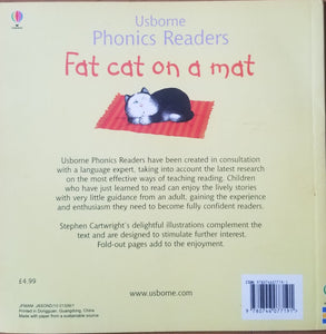 Fat Cat On A Mat Phonics Reader - Phil Roxbee Cox