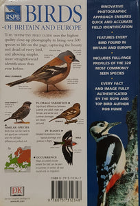 RSPB Birds of Britain and Europe - Rob Hume