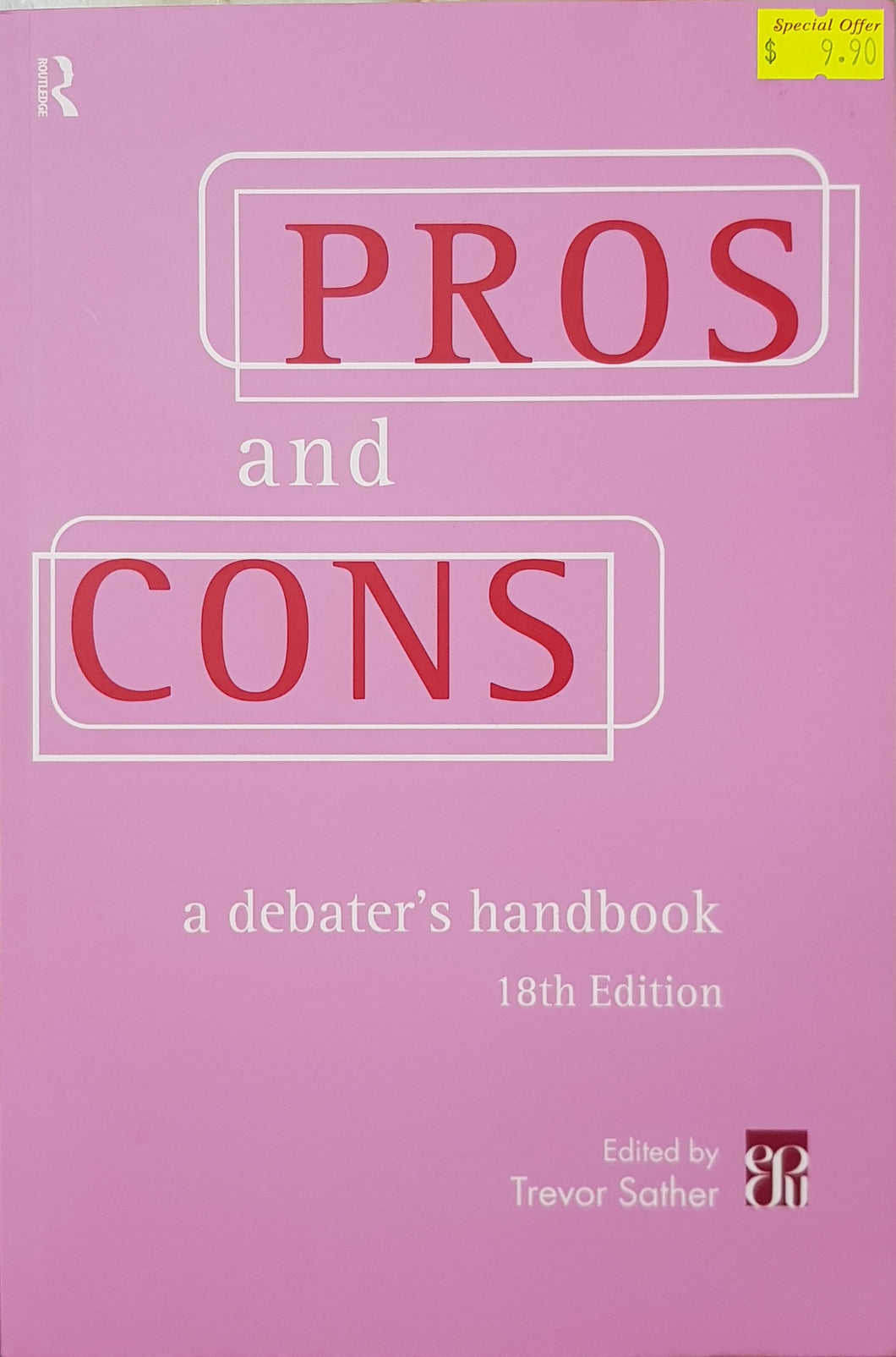 Pros and Cons - Trevor Sather