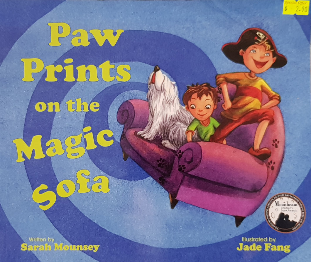 Paw Prints on the Magic Sofa -  Sarah Mounsey & Jade Fang