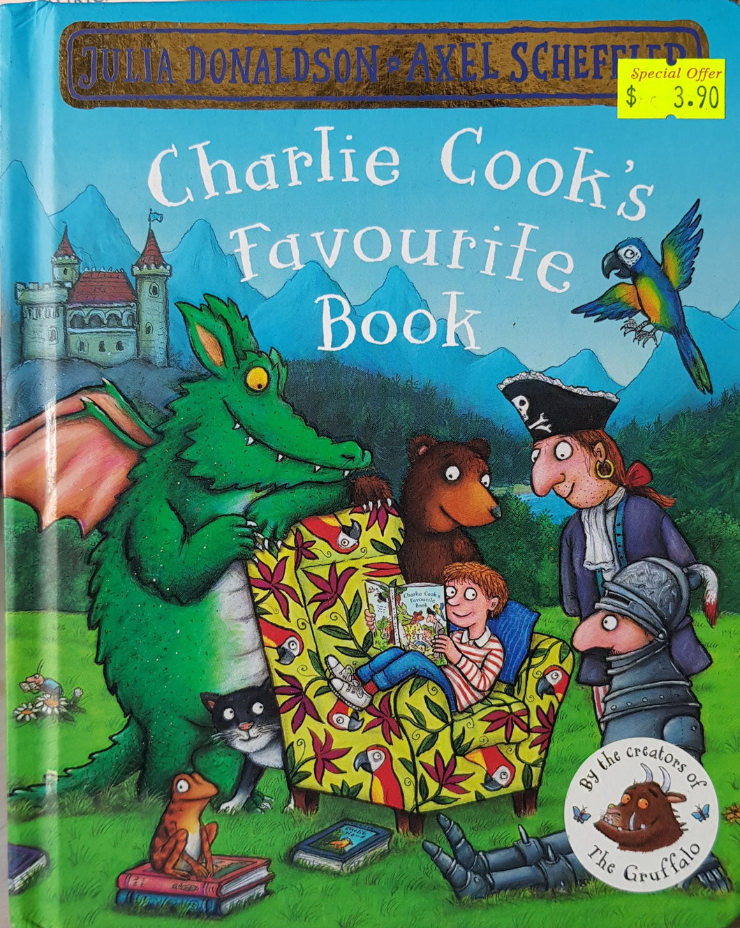 Charlie Cook's Favourite Book - Julia Donaldson, Axel Scheffler