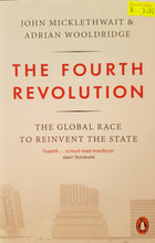 Load image into Gallery viewer, The Fourth Revolution: The Global Race to Reinvent the State - John Micklethwait &amp; Adrian Wooldridge
