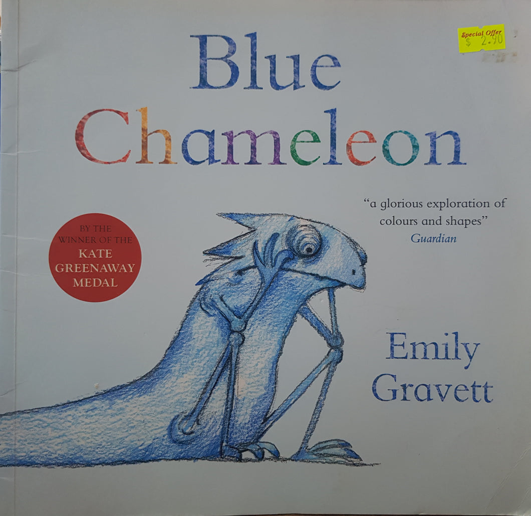 Blue Chameleon - Emily Gravett