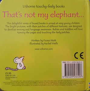 That's not my elephant... - Fiona Watt & Rachel Wells