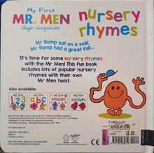 Load image into Gallery viewer, My First Mr. Men Nursery Rhymes - Roger Hargreaves
