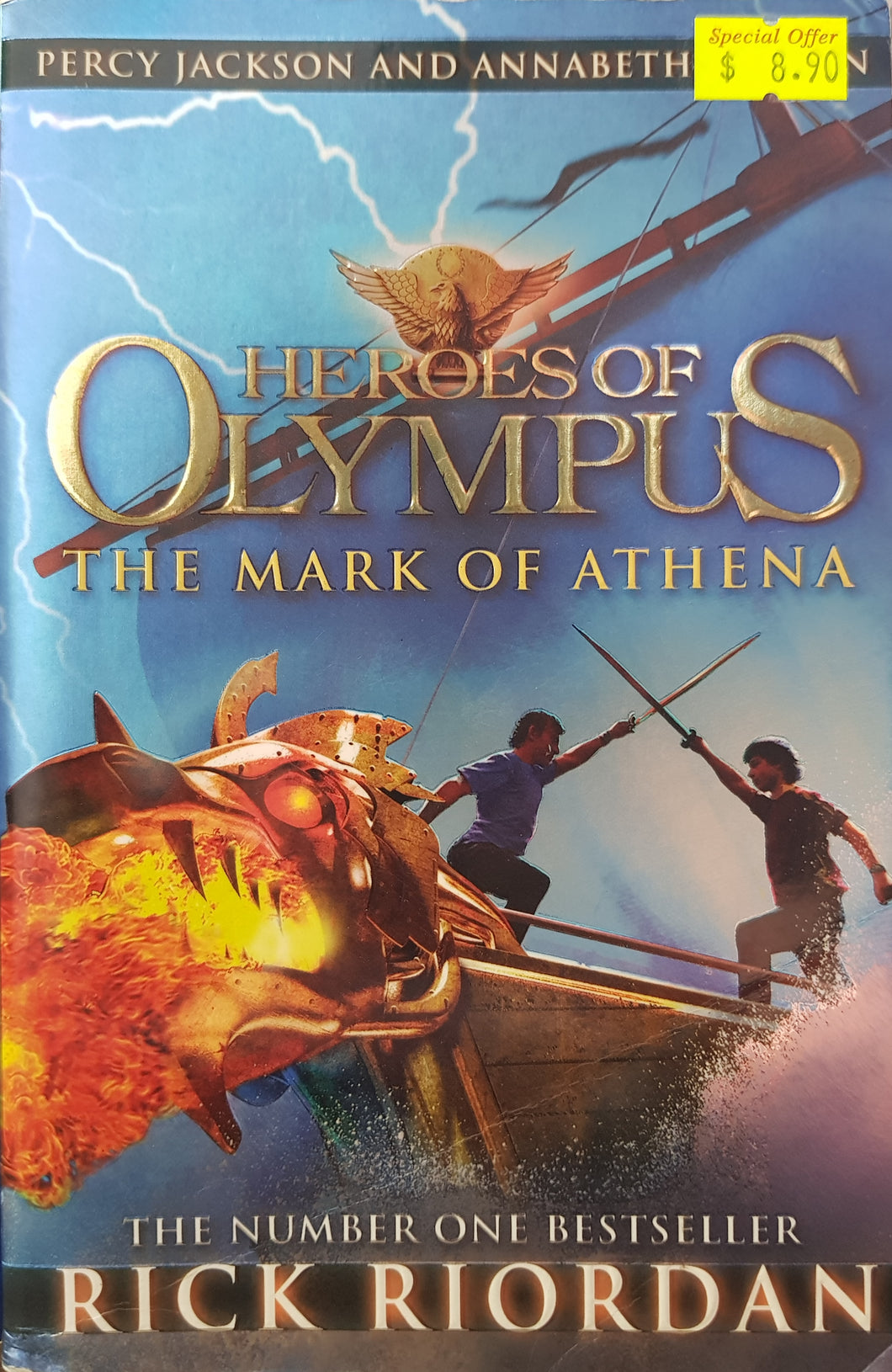 Heroes of Olympus: The Mark of Athena - Rick Riordan