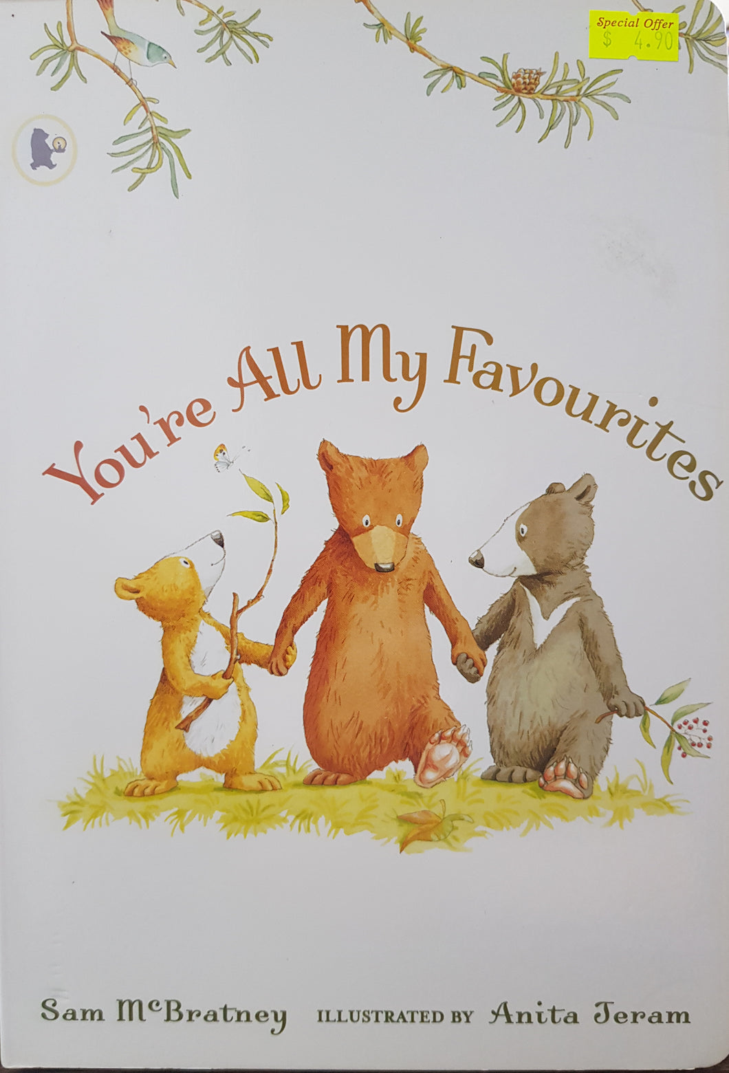 You're All My Favourites - Sam McBratney & Anita Jeram