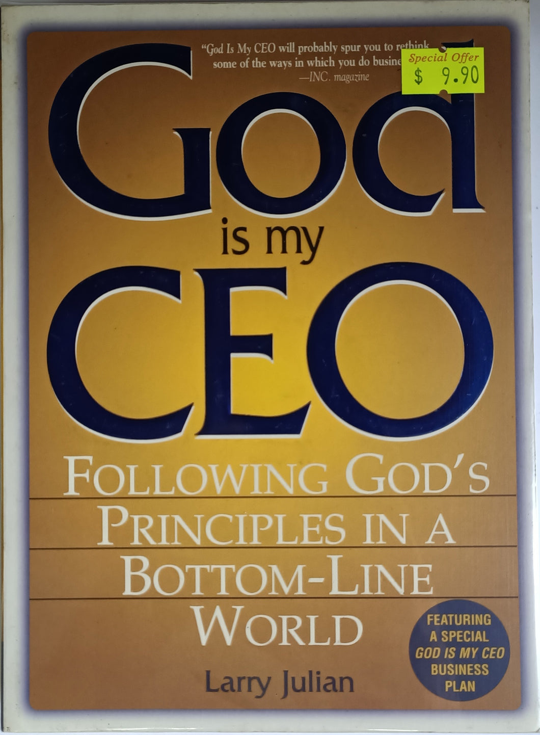 God Is My CEO - Larry Julian