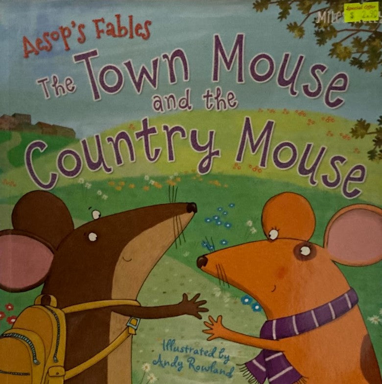The Town Mouse & The Country Mouse - Miles Kelly